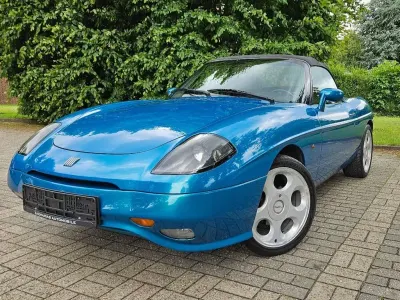 Gebraucht Fiat Barchetta 131 PS (96 kW) 1998 Blau Cabrio