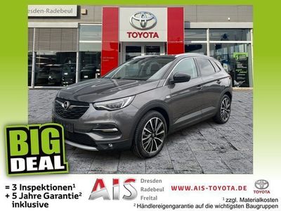 gebraucht Opel Grandland X 1.6 Turbo 4x4 LED NAVI Leder