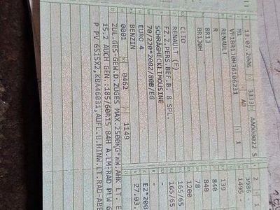 Gebraucht Renault Clio II Dynamique 75 PS (55 kW) 2006 Blau Kleinwagen