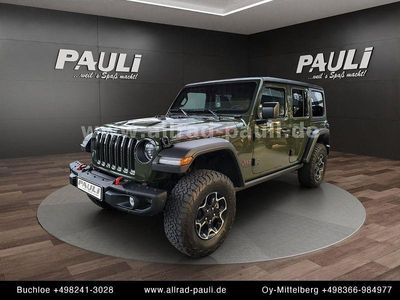 Gebraucht Jeep Wrangler Unlimited Rubicon 264 PS (194 kW) 2022 Grün SUV