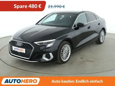 Używany Audi A3 Advanced 150 KM (110 kW) 2020 Czarny Sedan/Limuzyna