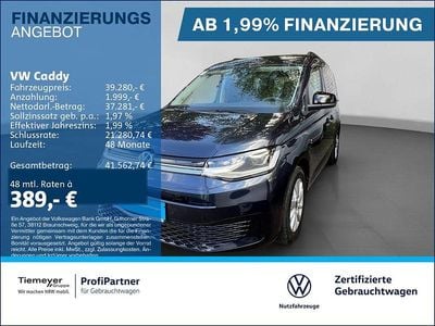 Used VW Caddy Life 150 HP (110 kW) 2025 Blue Minivan