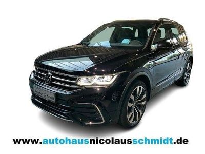 Gebraucht VW Tiguan R-line 200 PS (147 kW) 2021 Schwarz SUV