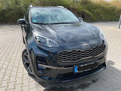 Brugt Kia Sportage GT-Line 185 HK (136 kW) 2019 Sort SUV