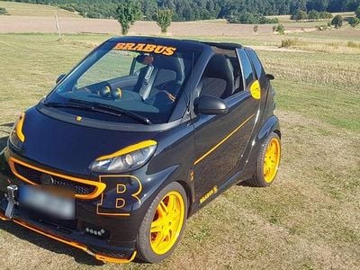 Gebraucht Smart ForTwo Cabrio Brabus 84 PS (61 kW) 2011 Schwarz Cabrio