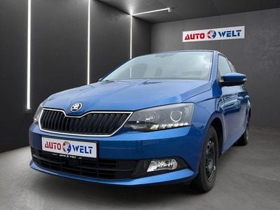 Gebraucht Skoda Fabia Active 75 PS (55 kW) 2015 Blau Kleinwagen