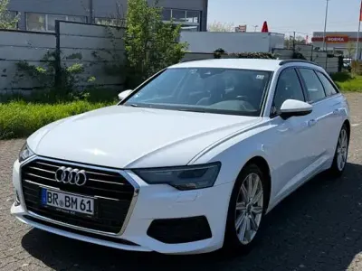 Używany Audi A6 Basis 231 KM (169 kW) 2021 Biały Kombi