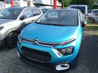 Gebraucht Citroën C3 PureTech 82 PS (60 kW) 2022 Blau Kleinwagen