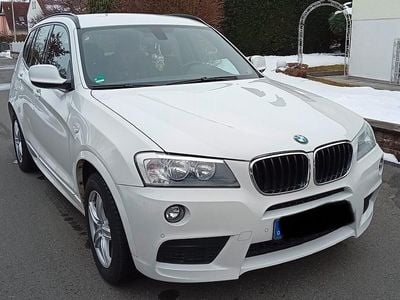 Gebraucht BMW X3 M Sport 184 PS (135 kW) 2012 Weiß SUV