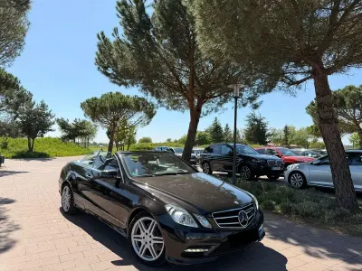 Usata Mercedes E350 AMG 265 CV (194 kW) 2013 Marrone Cabrio