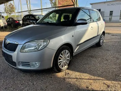 Gebraucht Skoda Fabia GreenLine 80 PS (58 kW) 2009 Silber Limousine