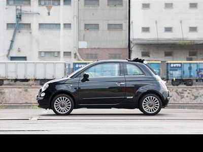 Gebraucht Fiat 500C 99 PS (72 kW) 2009 Schwarz Cabrio