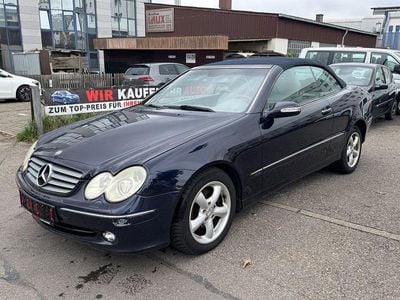 Second-hand Mercedes CLK200 163 CP (119 kW) 2004 Albastru Cabrio