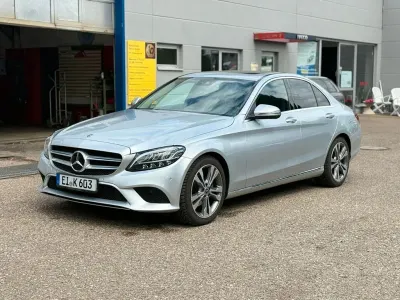 Gebraucht Mercedes C200 184 PS (135 kW) 2019 Silber Limousine