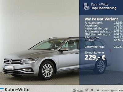 Gebraucht VW Passat Business 150 PS (110 kW) 2022 Silber Kombi