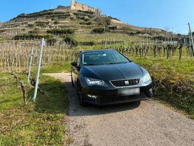 Brugt Seat Leon ST FR 184 HK (135 kW) 2015 Sort Stationcar