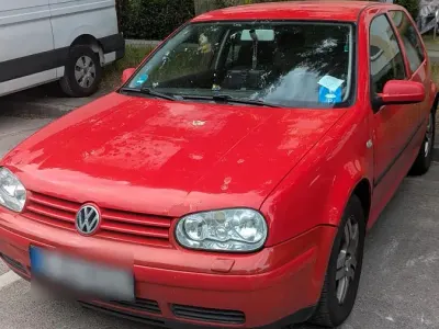 Gebraucht VW Golf 75 PS (55 kW) 2002 Rot Coupé