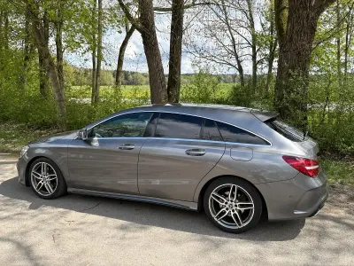 Gebraucht Mercedes CLA220 AMG 180 PS (132 kW) 2018 Grau Coupé