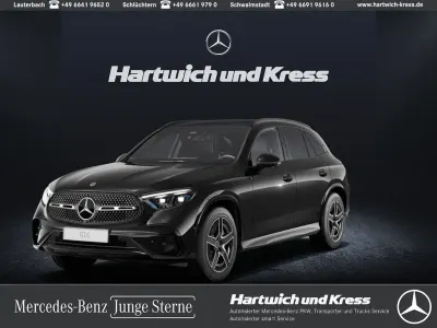 Gebraucht Mercedes GLC220 AMG line 197 PS (144 kW) 2024 Obsidianschwarz  lack SUV