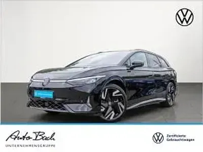 Gebraucht VW ID.7 250 kW (340 PS) 2025 Schwarz (grenadillschwarz metallic) Kombi