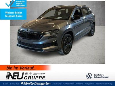 Gebraucht Skoda Karoq SportLine 150 PS (110 kW) 2024 Grau SUV