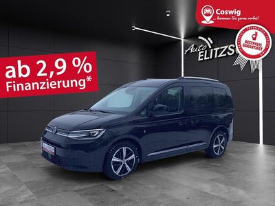 Gebraucht VW Caddy Style 122 PS (89 kW) 2022 Schwarz Van / Kleinbus