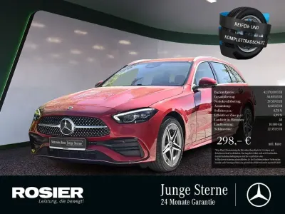 Gebraucht Mercedes C300 197 PS (144 kW) 2025 Rot / manufaktur patagonienrot (metallic) Kombi