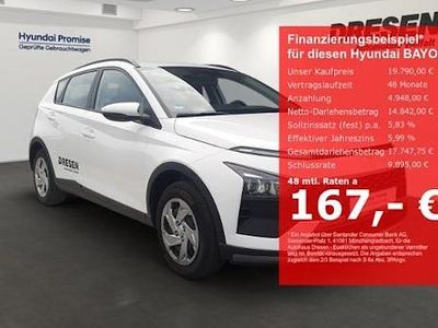 Usata Hyundai Bayon Select 101 CV (74 kW) 2025 Bianco SUV