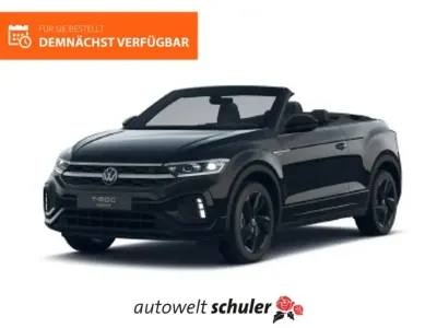 Neu VW T-Roc Cabriolet R-line 150 PS (110 kW) 2026 Deep black perleffekt / schwa Cabrio
