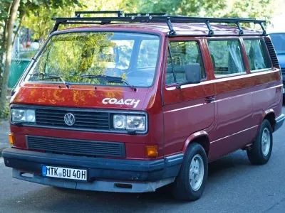 Gebraucht VW T3 112 PS (82 kW) 1988 Rot Van