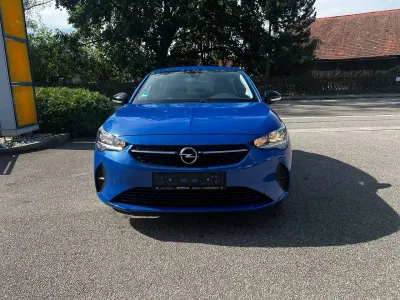 Gebraucht Opel Corsa Edition 101 PS (74 kW) 2023 Perl blau/voltaik blau Kleinwagen