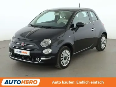 Gebraucht Fiat 500 Lounge 69 PS (50 kW) 2015 Schwarz Kleinwagen