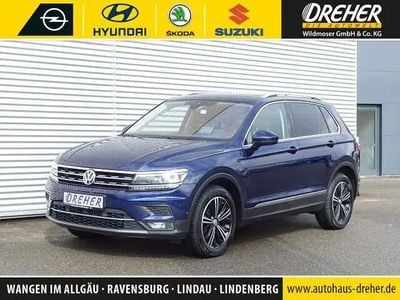 Brugt VW Tiguan Highline 239 HK (175 kW) 2019 Blå SUV