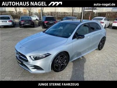 Gebraucht Mercedes A200 AMG line 163 PS (119 kW) 2021 Silber Limousine
