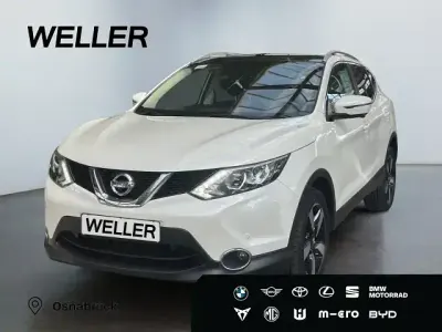 Gebraucht Nissan Qashqai 360º 163 PS (119 kW) 2017 M) (weiss SUV