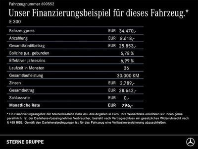 Grau Gebraucht 2021 Mercedes E300 AMG Limousine | 34.470 € (Fairer Preis)