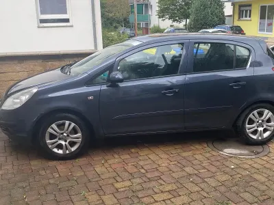 Gebraucht Opel Corsa 80 PS (58 kW) 2007 Blau Kleinwagen