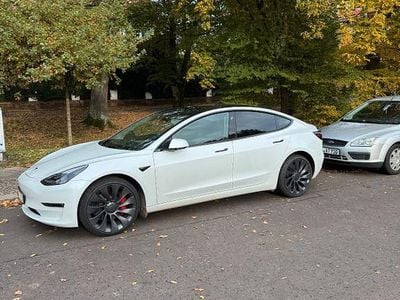Gebraucht Tesla Model 3 Performance 377 kW (513 PS) 2023 Weiß Limousine
