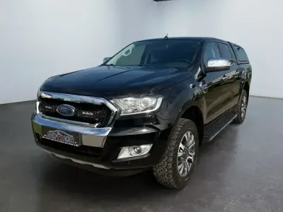 Brugt Ford Ranger Limited 200 HK (147 kW) 2018 Sort Pickup / Ladvogn