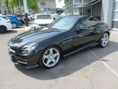 Brugt Mercedes SLK200 AMG 184 HK (135 kW) 2011 Sort Cabriolet