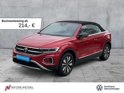 Second-hand VW T-Roc Cabriolet Style 116 CP (85 kW) 2025 Roșu Cabrio