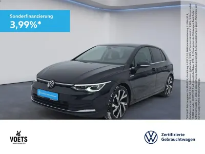 Brugt VW Golf VIII Style 190 HK (139 kW) 2022 Sort Sedan