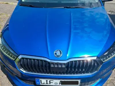 Gebraucht Skoda Fabia Tour 95 PS (69 kW) 2022 Blau Kleinwagen