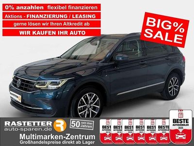 Second-hand VW Tiguan Life 245 CP (180 kW) 2022 Albastru SUV