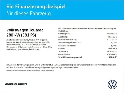 Gebraucht VW Touareg Elegance 381 PS (280 kW) 2022 Blau SUV