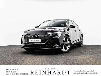 Gebraucht Audi e-tron Sportback S-Line 300 kW (408 PS) 2022 Brillantschwarz SUV