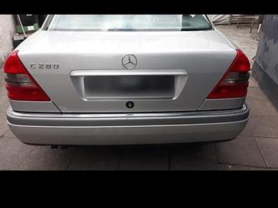 Brugt Mercedes C280 1996 Sølv Sedan