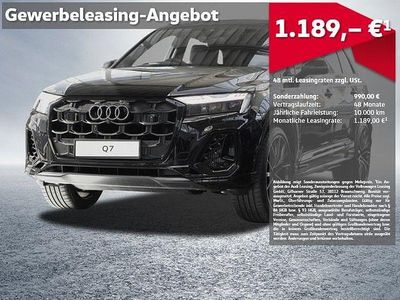 Neu Audi Q7 S-Line 489 PS (359 kW) 2026 Mythosschwarz metallic SUV