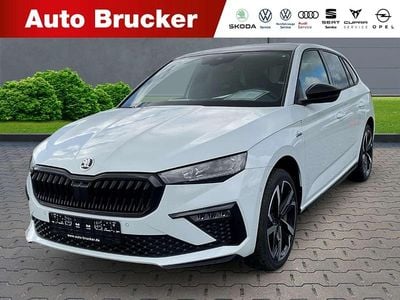 Neu Skoda Scala Monte Carlo 150 PS (110 kW) 2026 Moonweiss metallic Kleinwagen