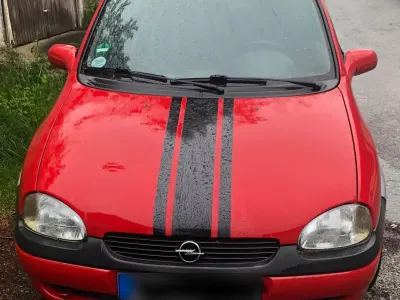 Gebraucht Opel Corsa 1997 Rot Kleinwagen